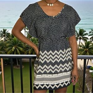 Lightweight buttons brand mini-dress. Size small